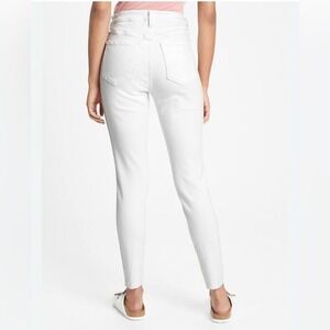 GAP White High Rise Universal Legging Stretch Cotton Jeans Women's 10/30R‎ EUC